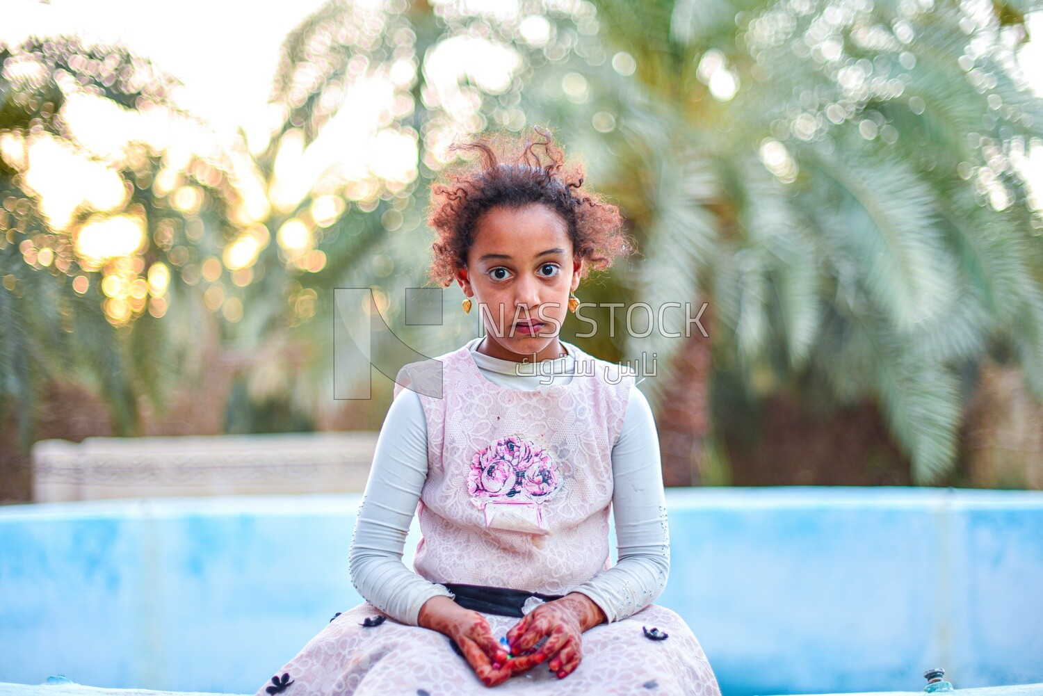 Beautiful girl from Siwa Oasis, Egypt