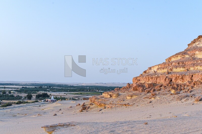 Landscape in Siwa Oasis