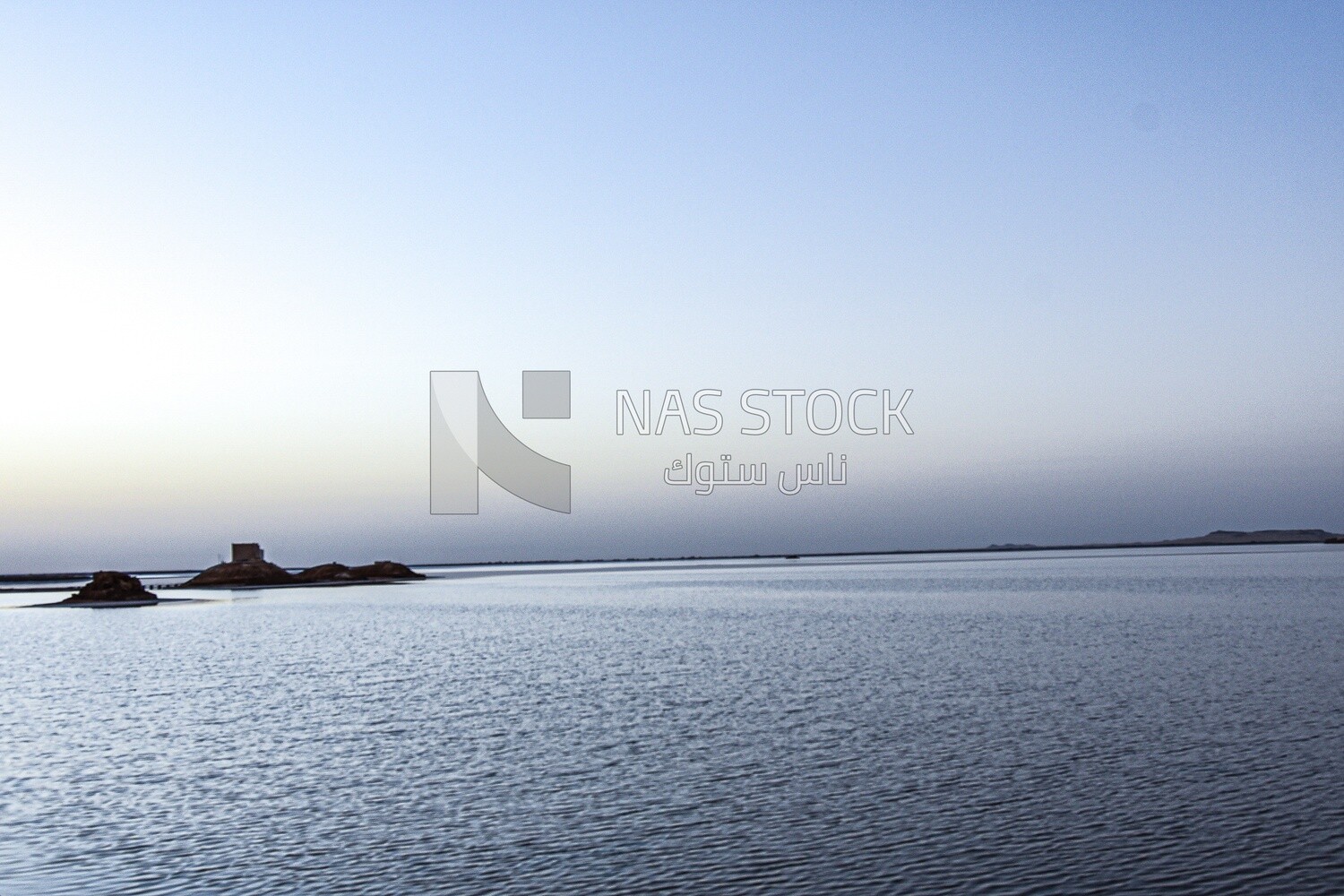 One of the lakes in Siwa Oasis