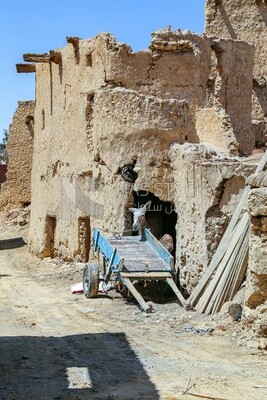 One of the streets of Siwa Oasis