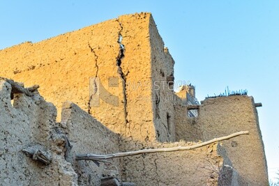 One of the old houses in Siwa Oasis