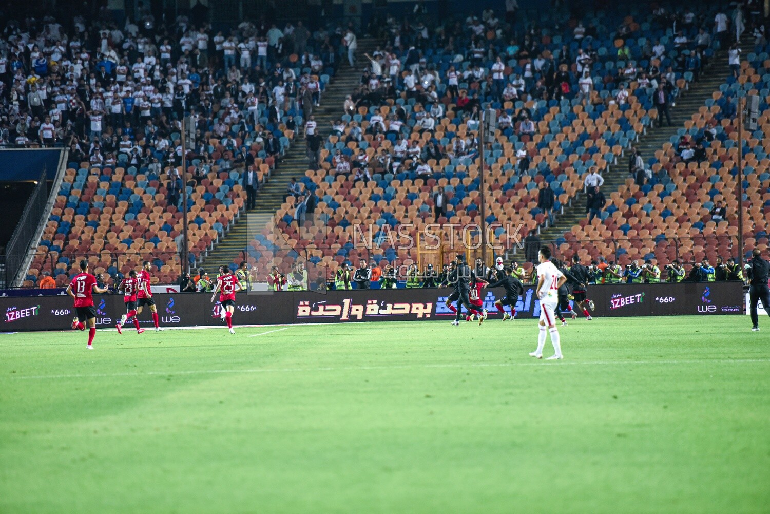 Football match between Al-Ahly and Zamalek