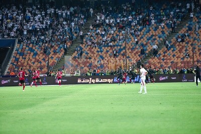 ماتش كرة قدم بين فريق الاهلى وفريق الزمالك