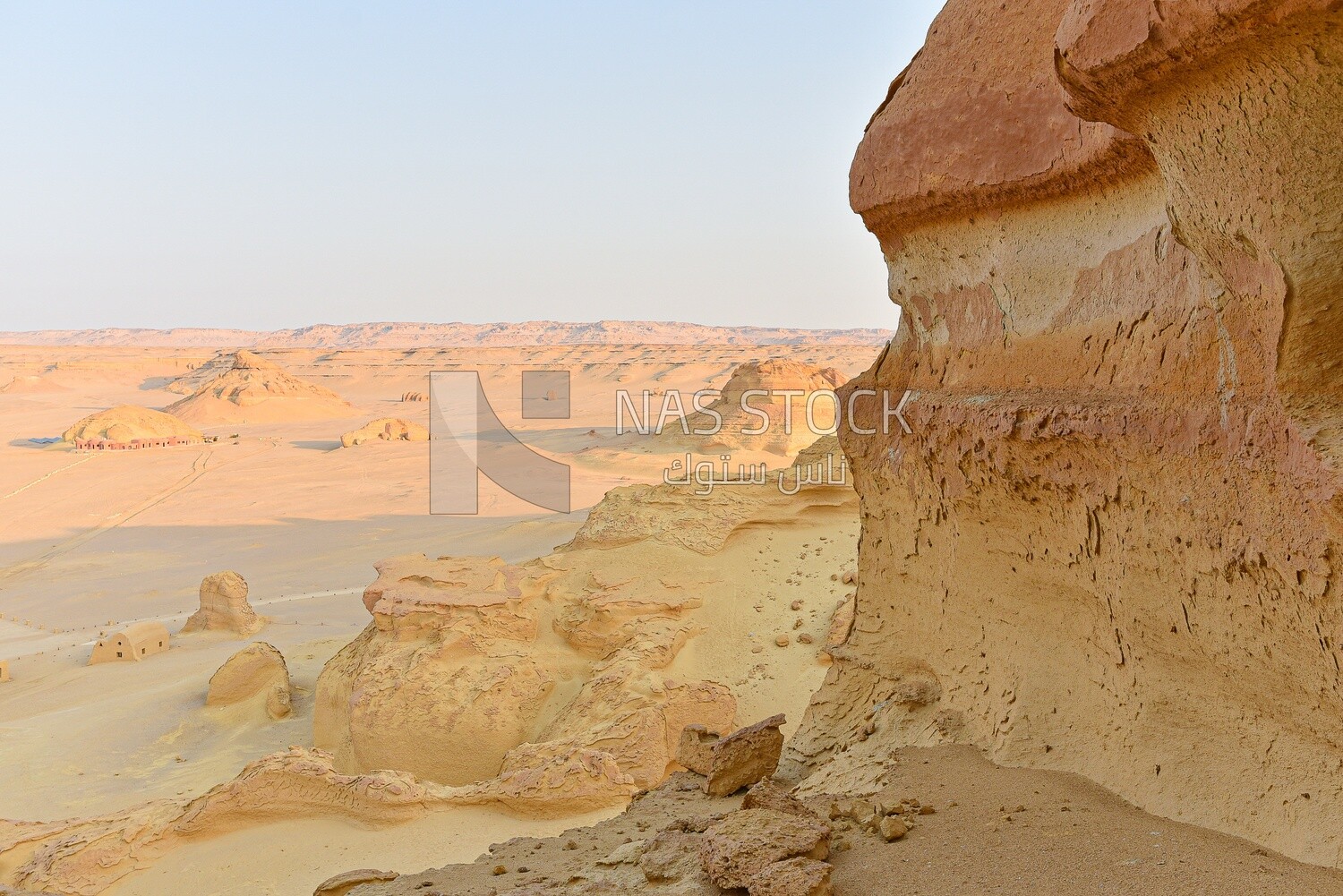 Wadi Hitan desert in Egypt