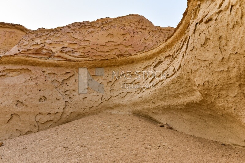 Wadi Hitan desert in Egypt