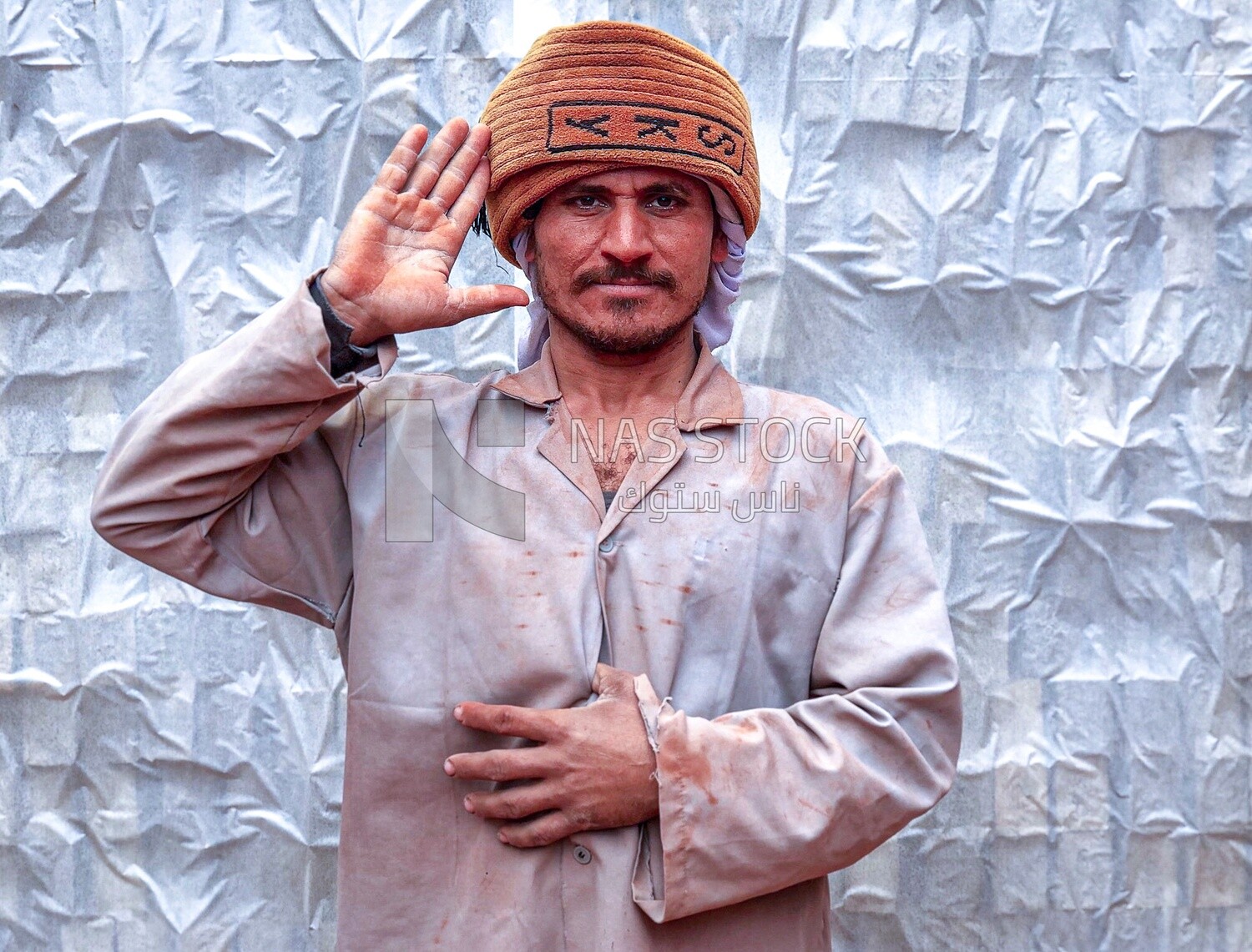 Craftsman working in the red brick industry