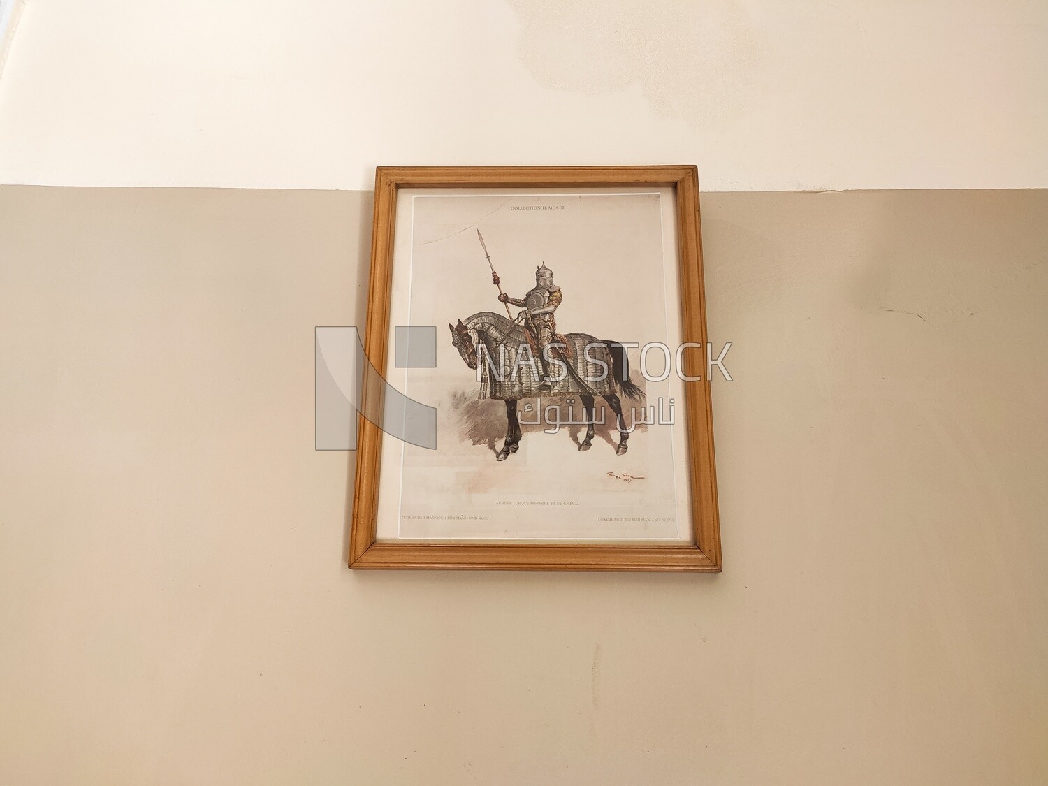 Photo frame on the wall in abdeen palace, abdeen palace