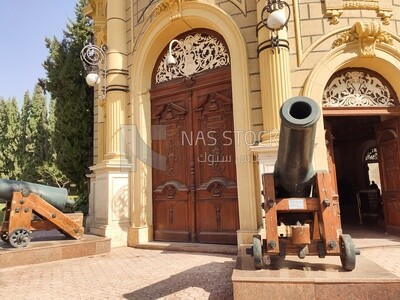 Abdeen palace, the entrance of abdeen palace