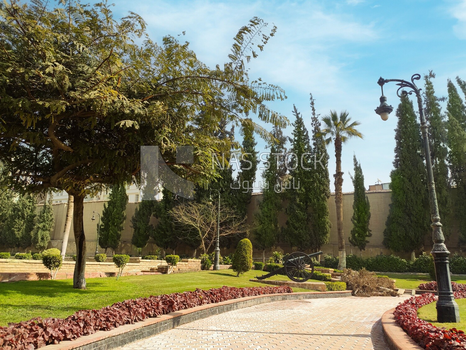 Garden of abdeen palace