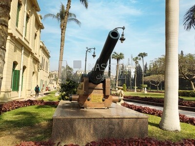 Abdeen palace, the entrance of abdeen palace