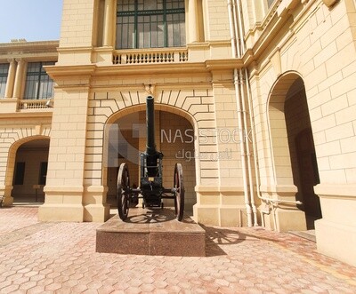 Abdeen palace, the entrance of abdeen palace