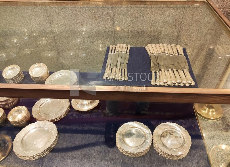 Antiques on display at abdeen palace, abdeen palace