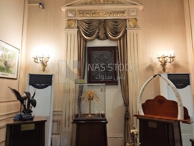 Antiques on display at abdeen palace, abdeen palace