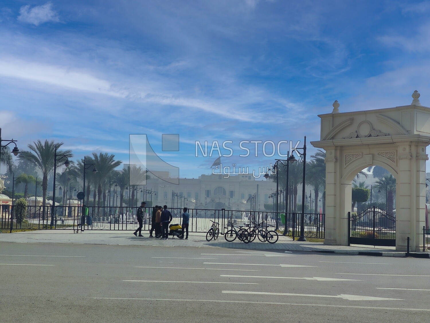 Abdeen palace, the entrance of abdeen palace, tourism in Egypt
