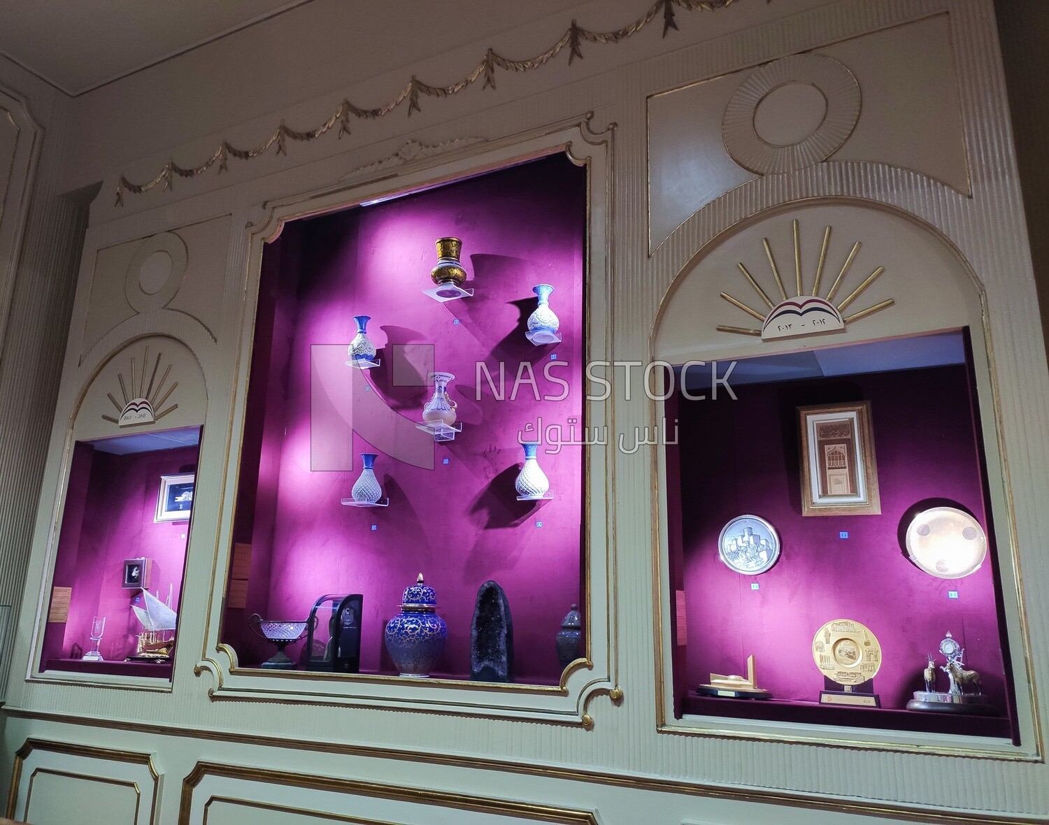 Antiques on display at abdeen palace, abdeen palace
