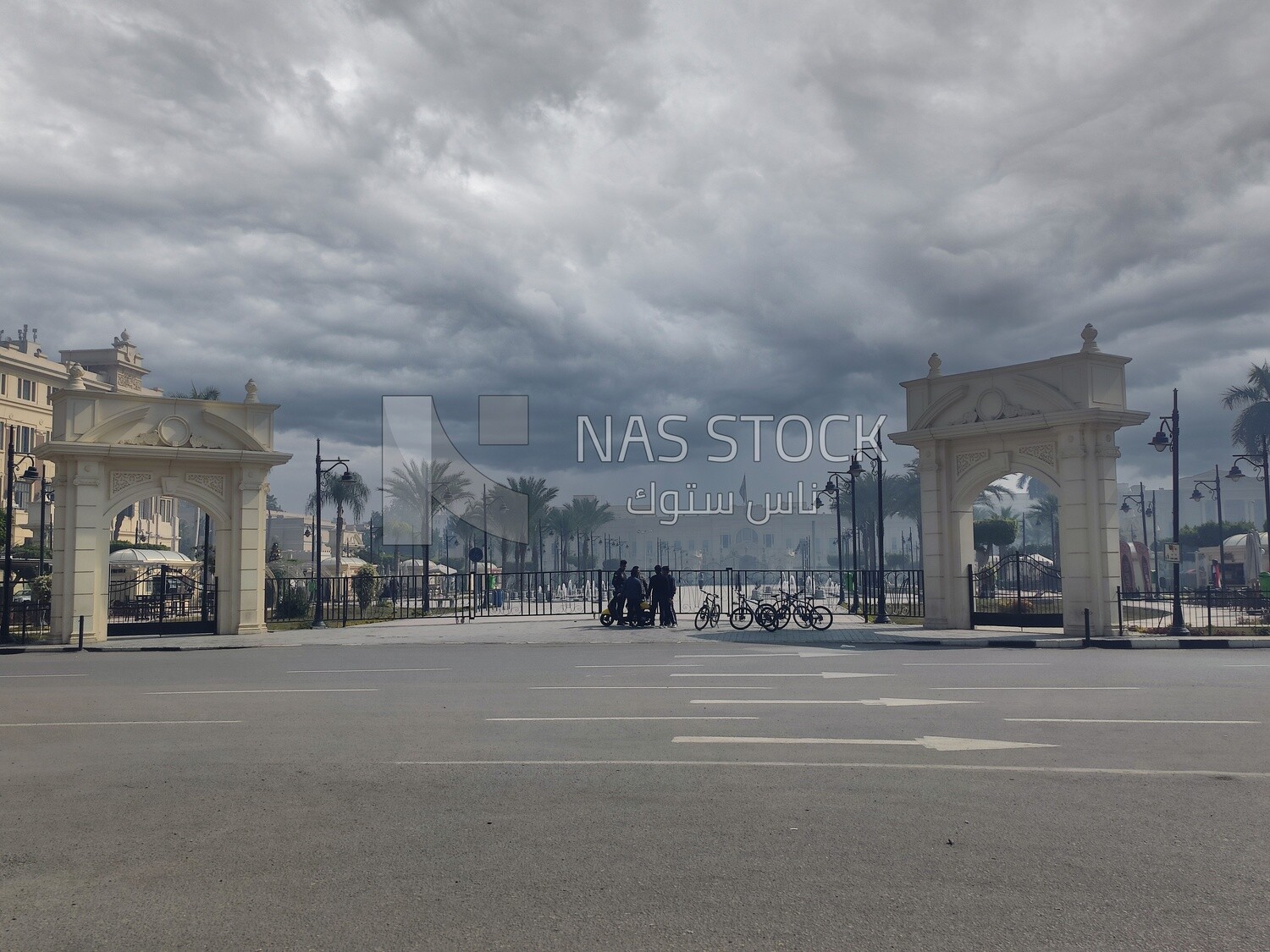 Abdeen palace, the entrance of abdeen palace