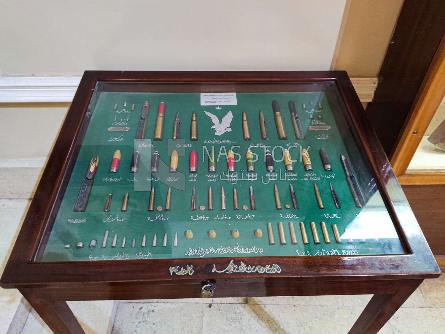 Ammo on display at abdeen palace, abdeen palace