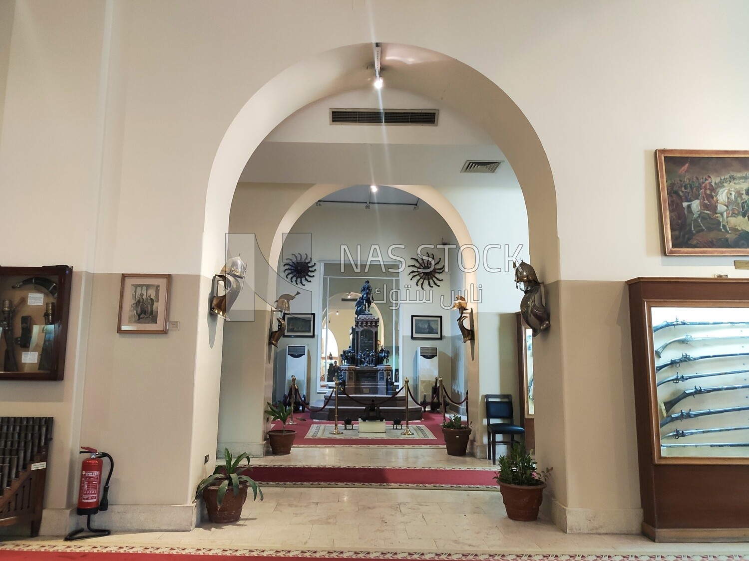 Abdeen palace, the entrance of abdeen palace