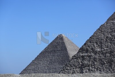 Scene of the Egyptian pyramids