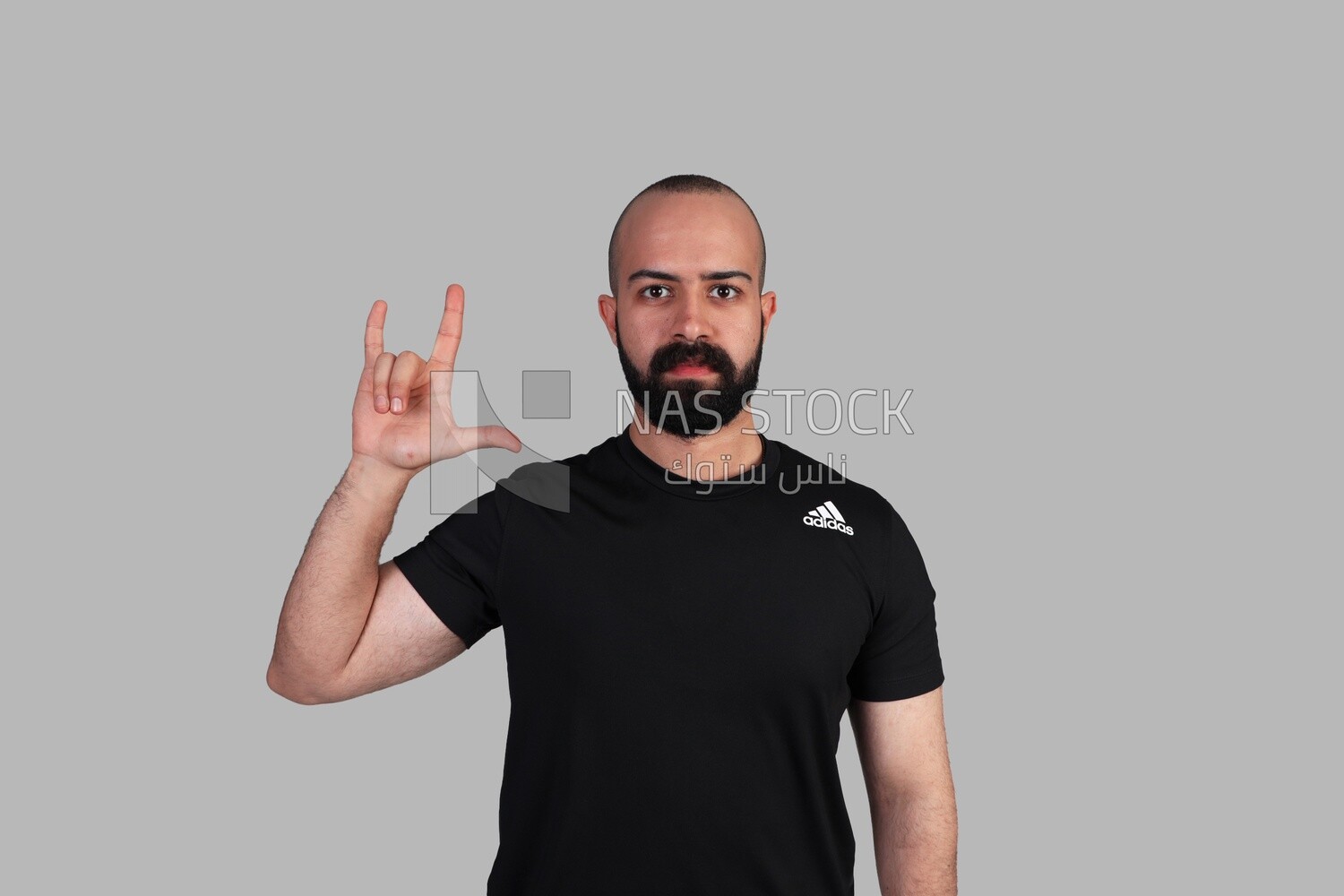 man using sign language, disabled people, patients, sign language, Model