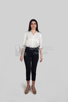 Photo of a businesswoman with formal wear, business development and partnerships, business meeting, Model