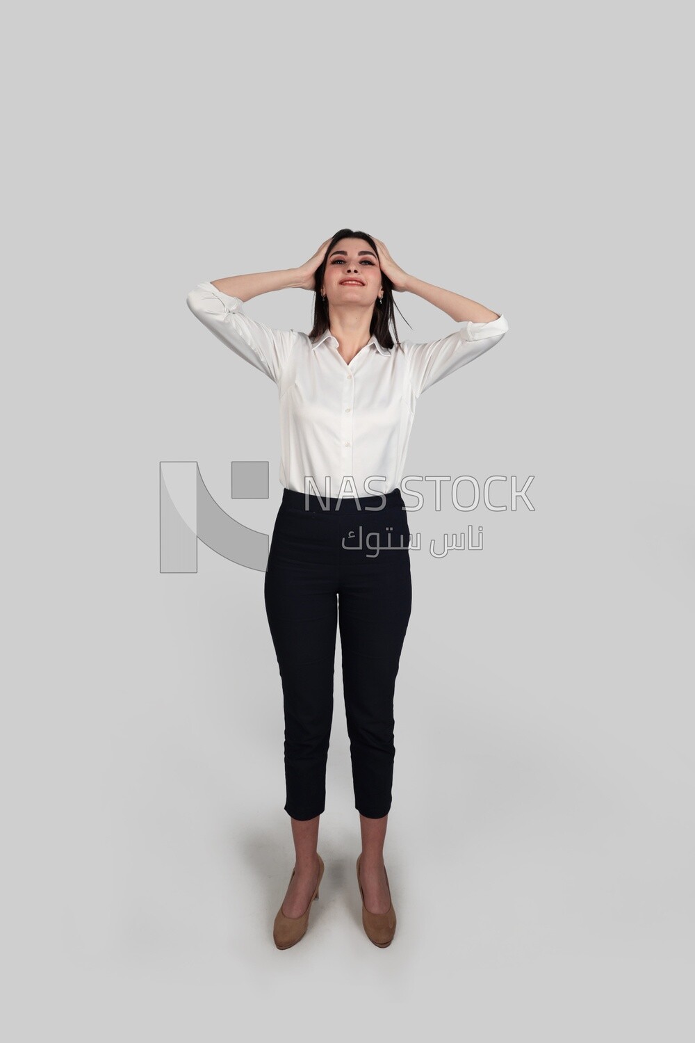 Photo of a businesswoman with formal wear, business development and partnerships, business meeting, Model