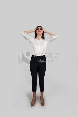 Photo of a businesswoman with formal wear, business development and partnerships, business meeting, Model