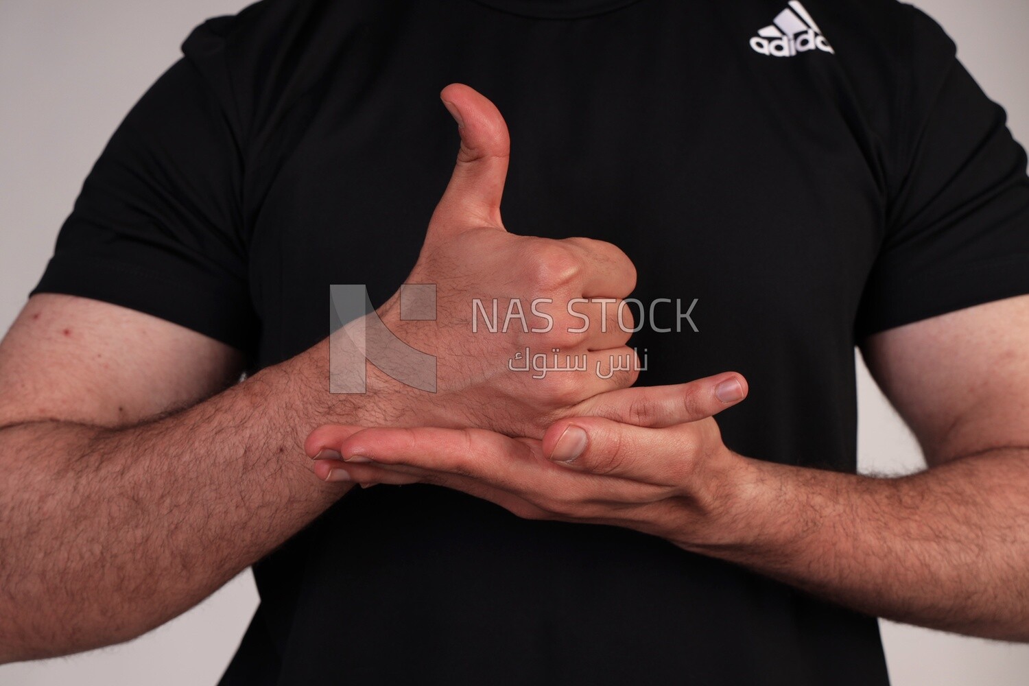 man using sign language, disabled people, patients, sign language, Model