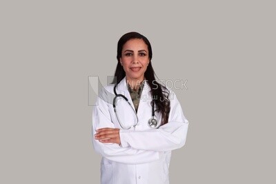female doctor wearing