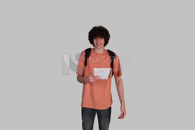 university student studying