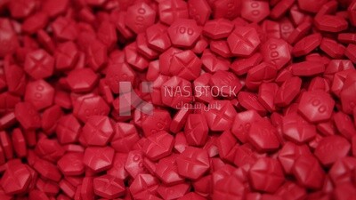 Red pills, nutritional supplements, medical tapes