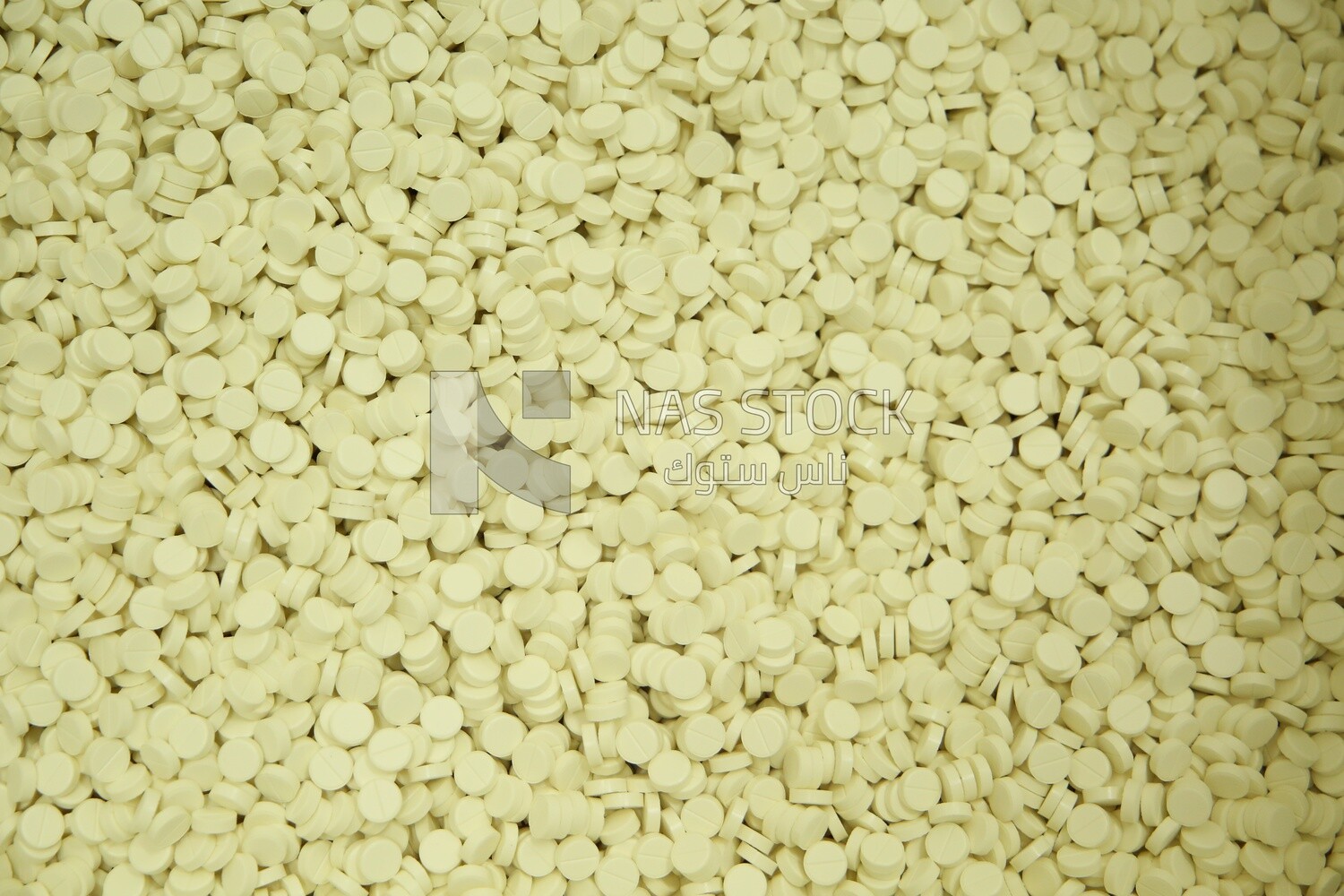 White pills, nutritional supplements, medical tapes