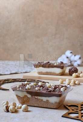 Kunafa Nutella with a few nuts