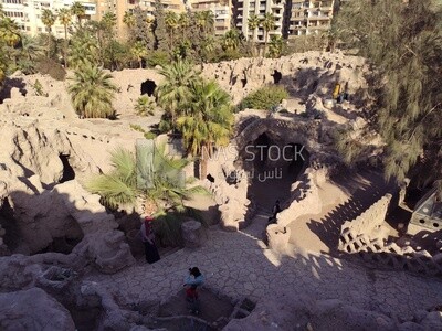 Area called Al-Gabalia inside the Cairo Aquarium