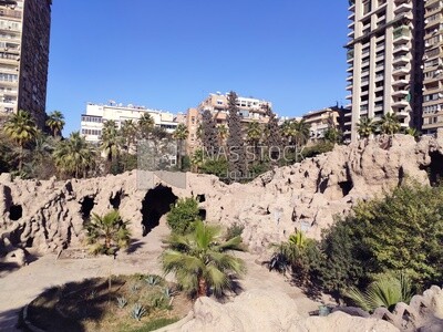Area called Al-Gabalia inside the Cairo Aquarium