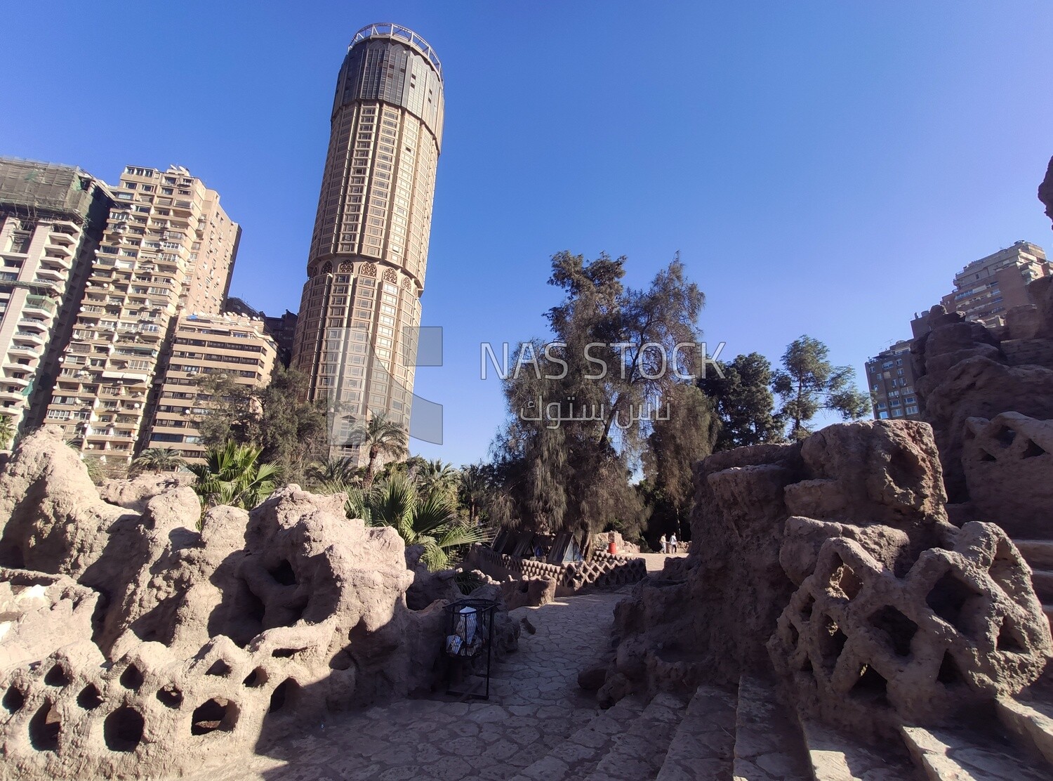 Public garden, Cairo, Egypt