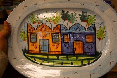 Porcelain plate