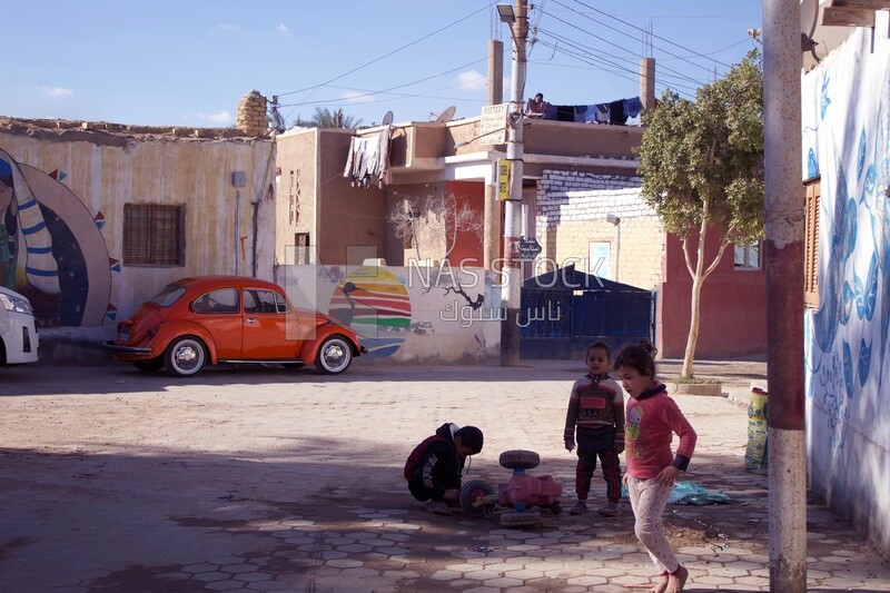 Tunisia village street