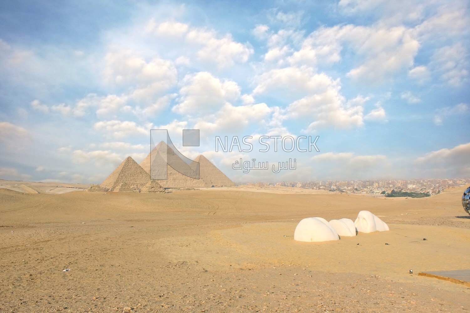 Vital sands &amp;giza pyramids