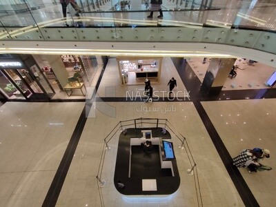 Security man in Mall of Egypt, Egypt.