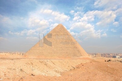 Tourists at the pyramids