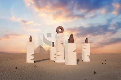 Egyptian artist Ahmed Karli.