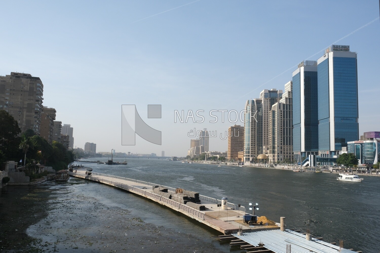 view of the sky with clouds, landscapes in the sky of Zamalek, the beauty of clouds in the sky of Zamalek