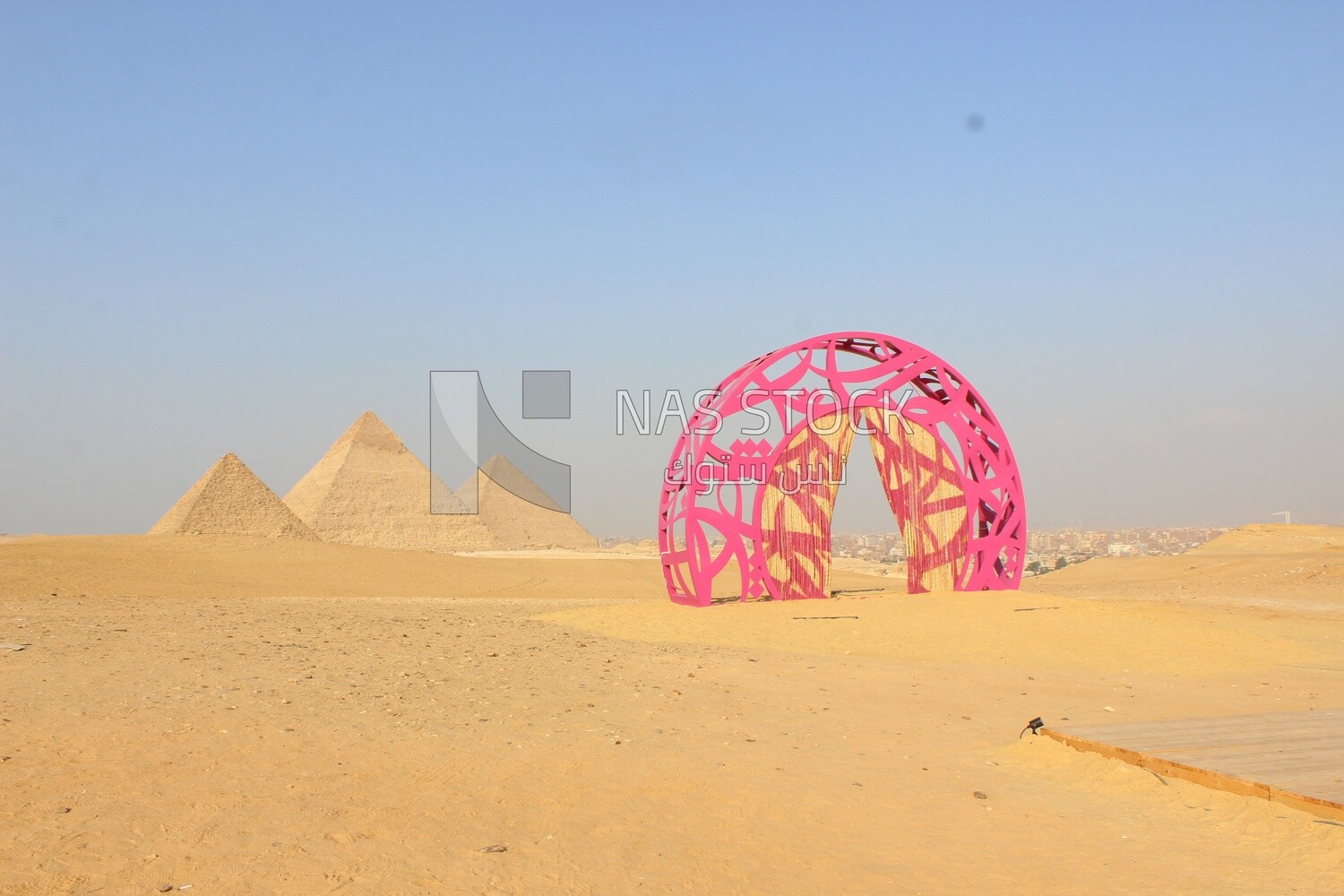 Embodiment of the secrets of time .pyramids. Egypt
