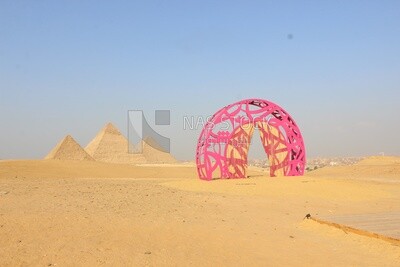 Embodiment of the secrets of time .pyramids. Egypt