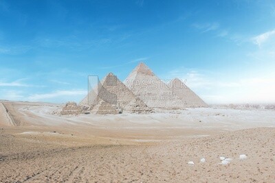 Three Pyramids of Giza