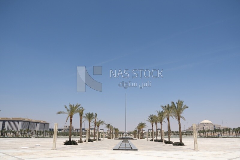The entrance gate to the administrative capital, the Egyptian new capital
