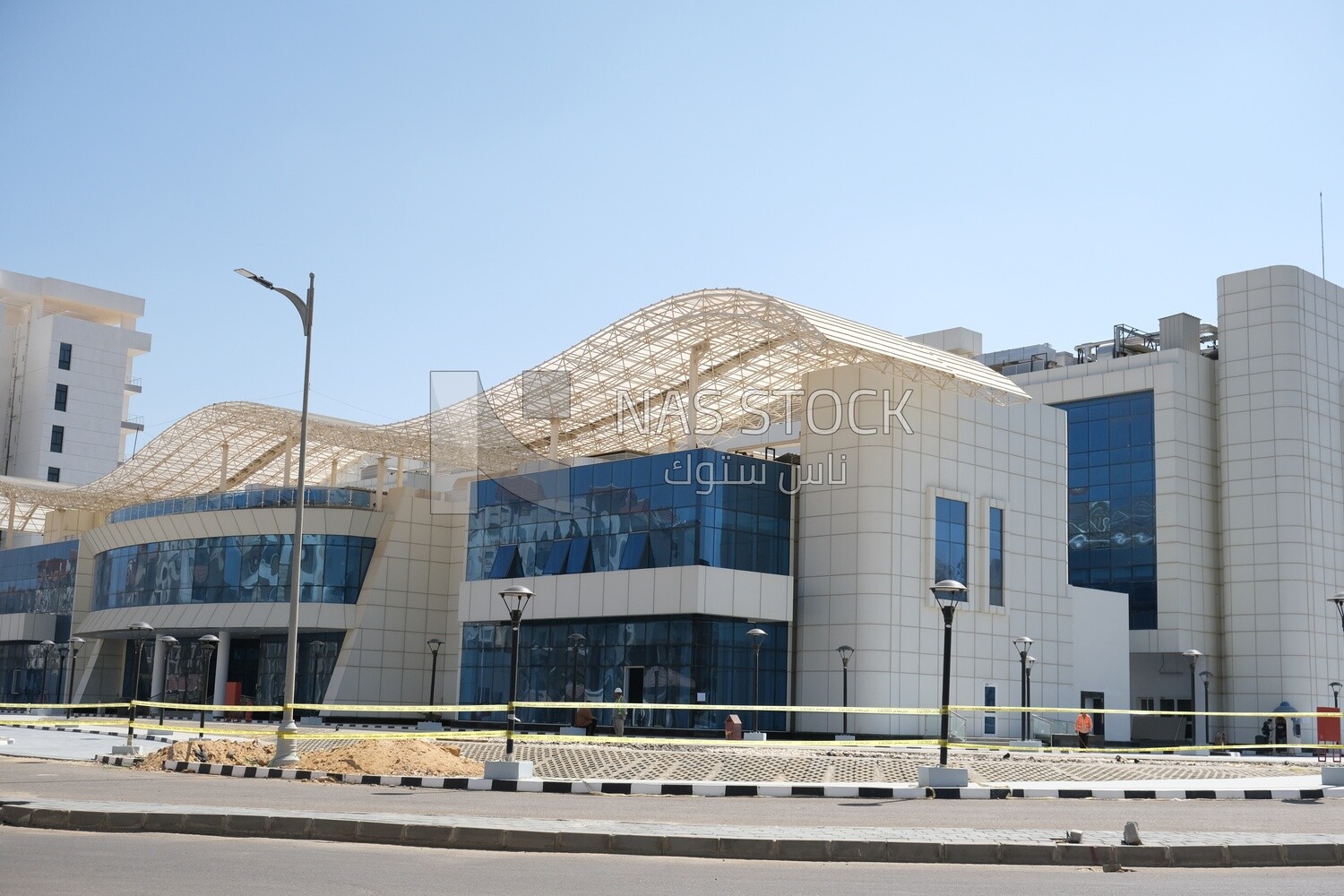 The view of the buildings in the New Administrative Capital,  the New Administrative Capital