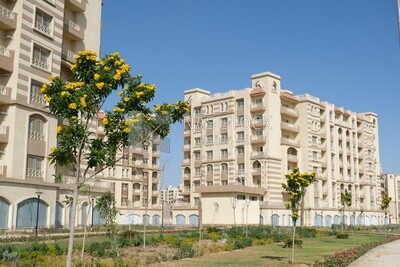 The view of the buildings in the New Administrative Capital,  the New Administrative Capital