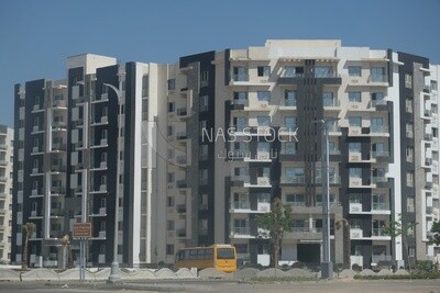 The view of the buildings in the New Administrative Capital,  the New Administrative Capital